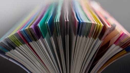 color portfolio book printing