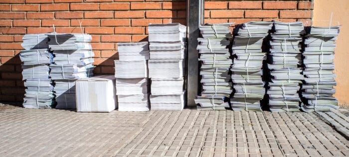 distributing magazines