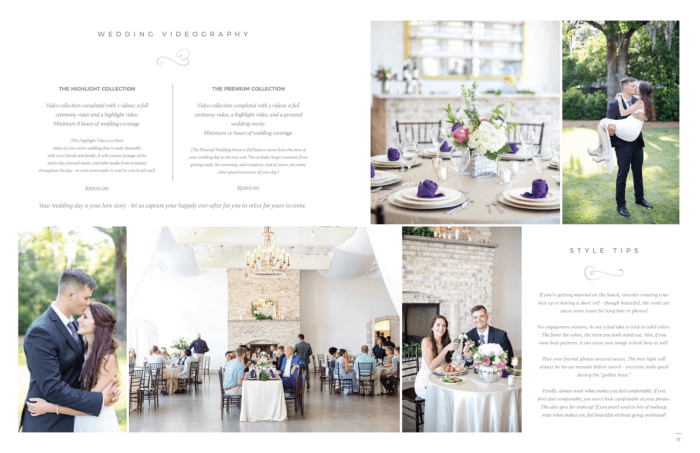 wedding booklet