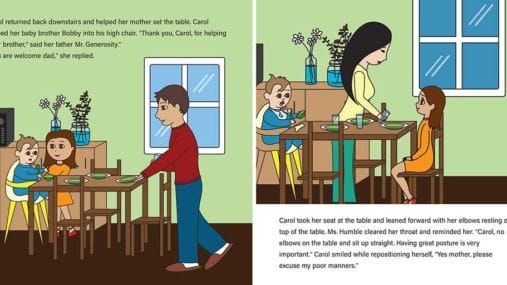 Color Children's Book Printing: Spotlight on My Parents Taught Me Good Manners