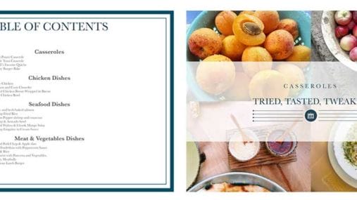color cookbook printing