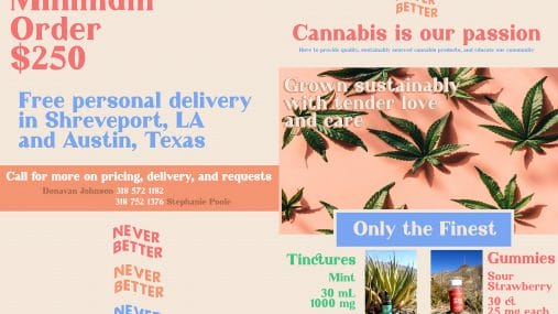 cannabis brochure printing