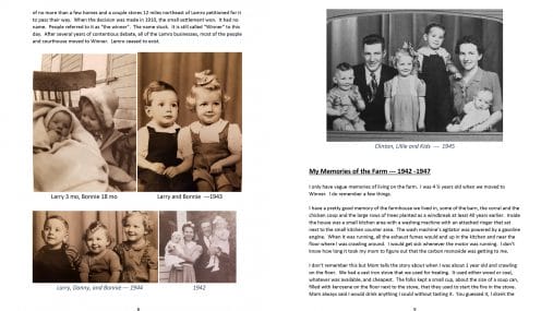 family history book printing