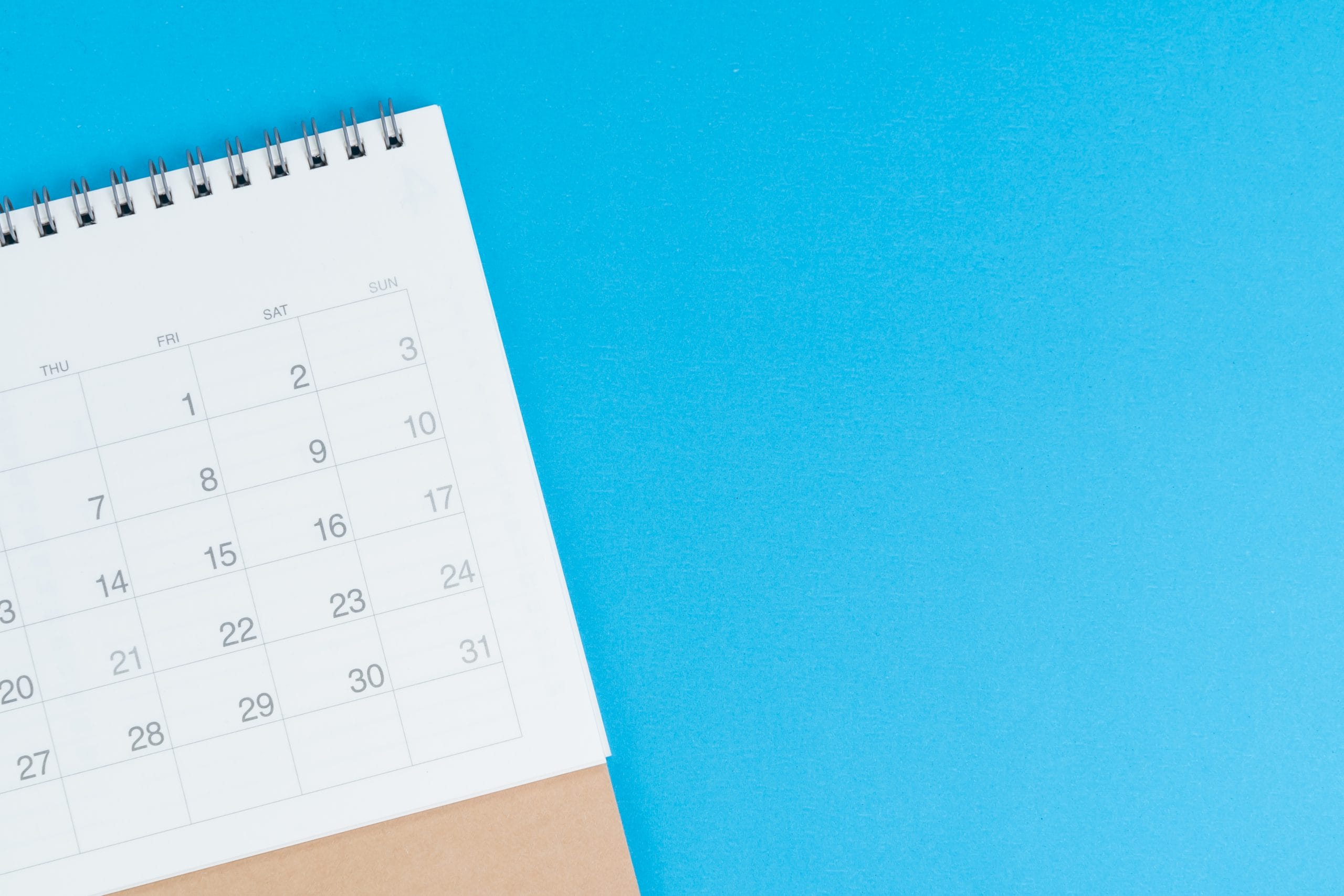 fundraising calendars