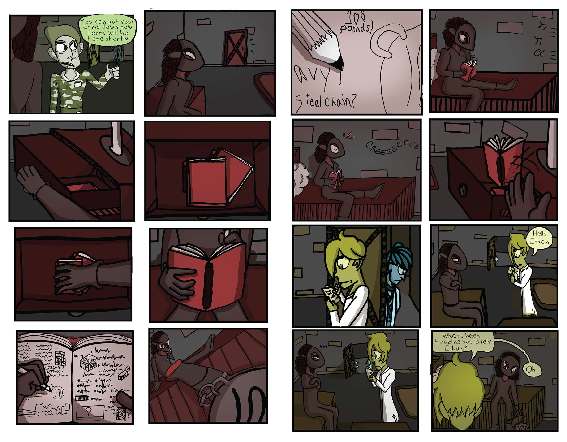 comic book printing project