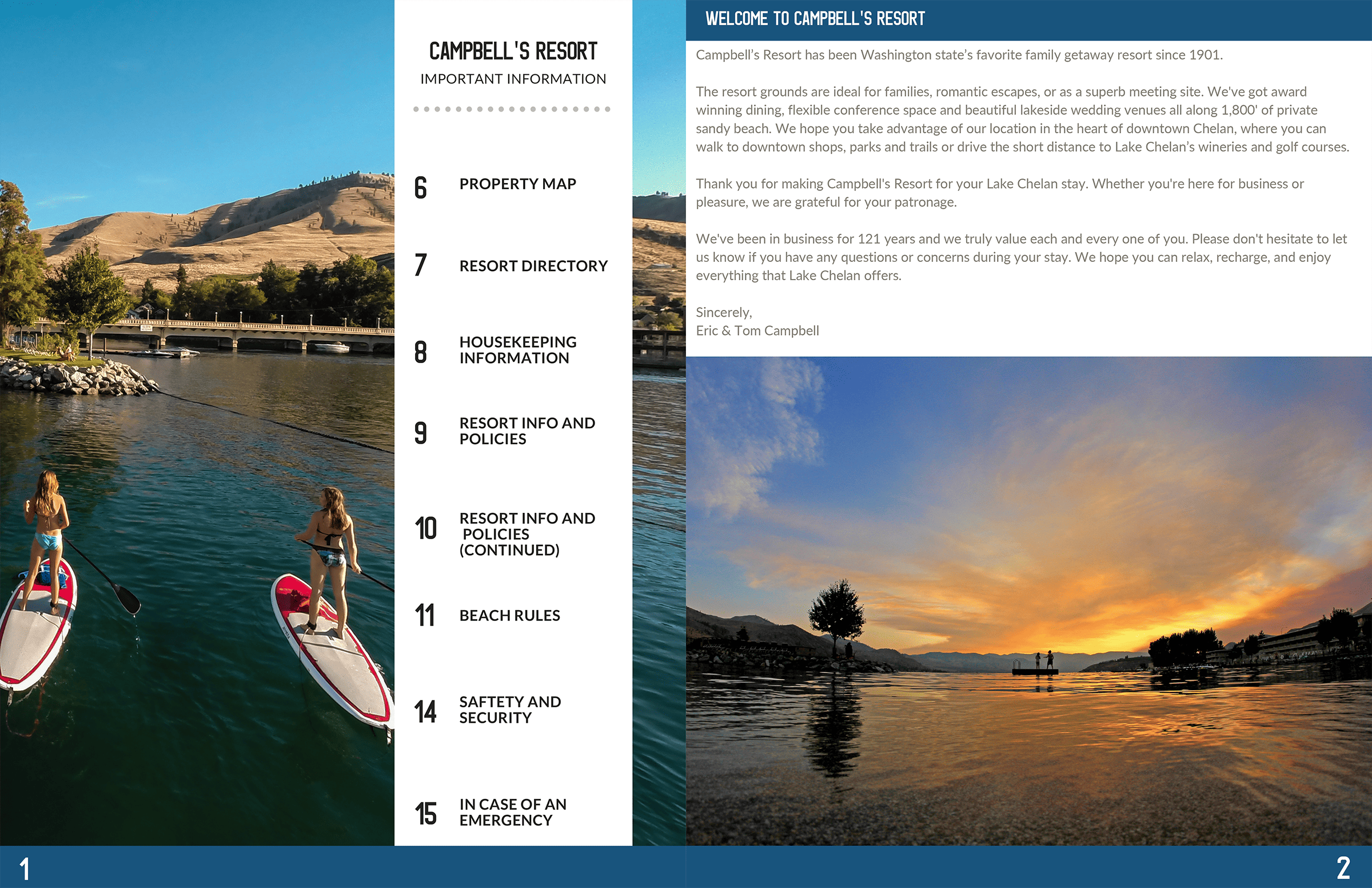 resort magazine printing