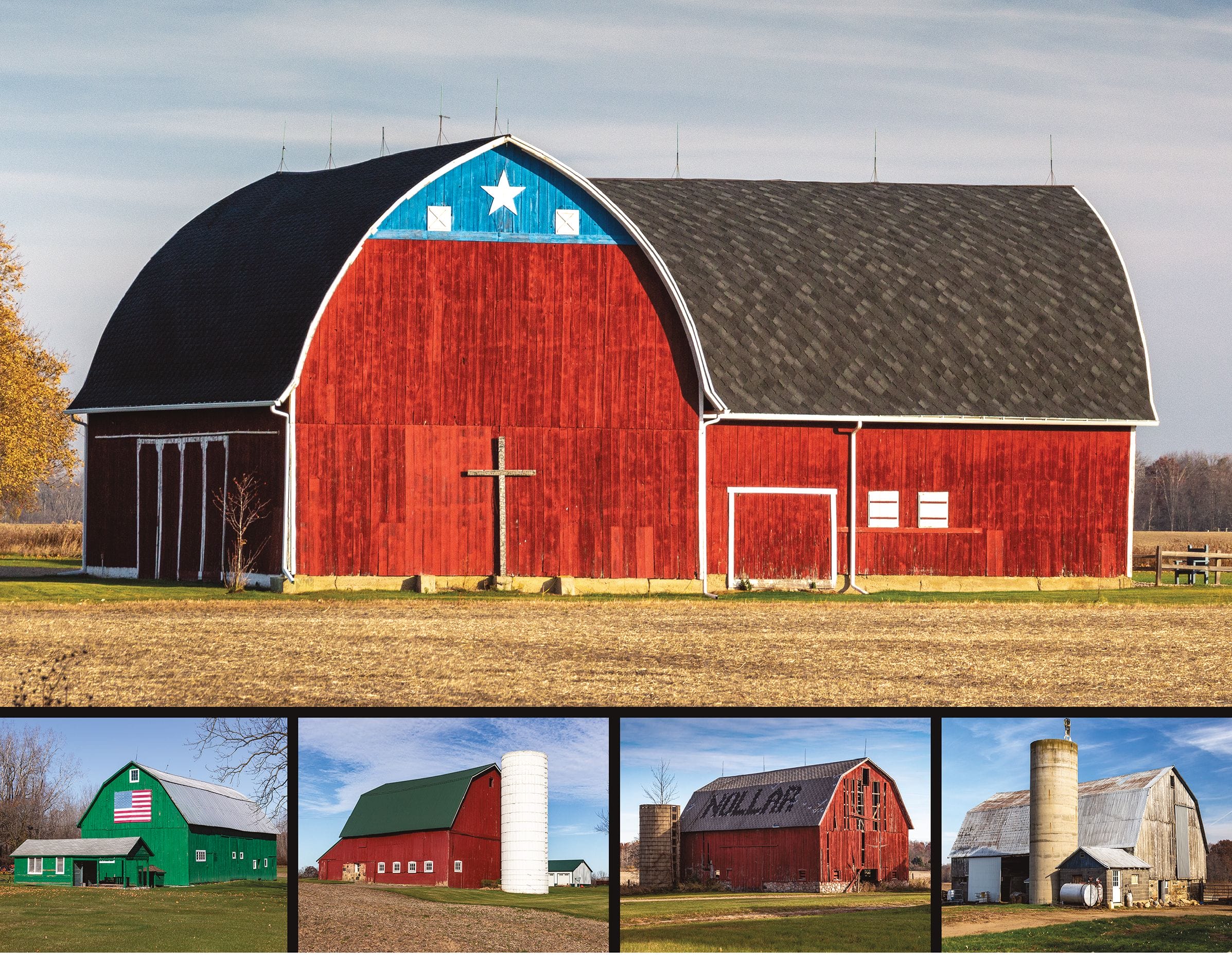 Barn Calendar Printing Spotlight on One Hundred Barns Dazzle Printing