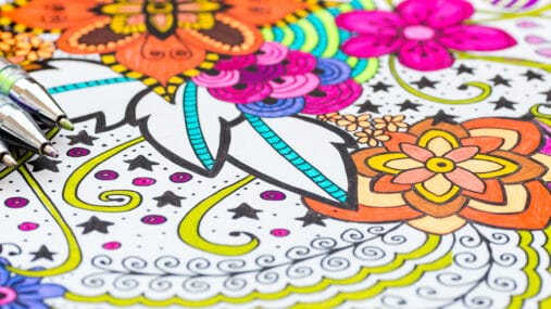 coloring book sales