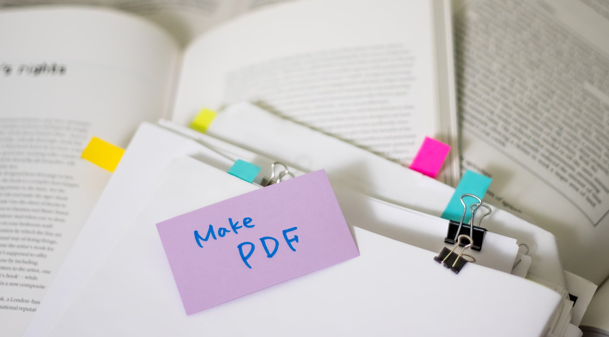 flatten PDF files