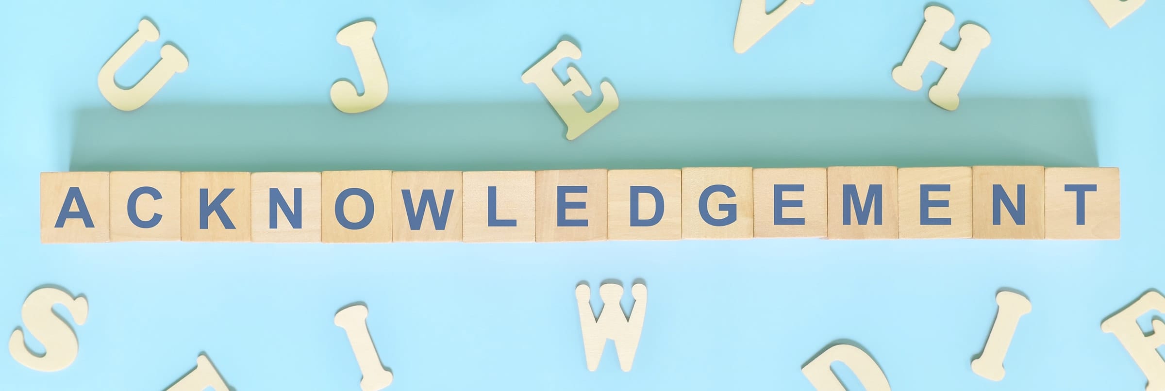 book acknowledgements