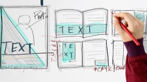 book layout designer